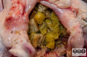 Gans aus dem Backofen. Zu Weihnachten oder anderen Festen genau das Richtige.