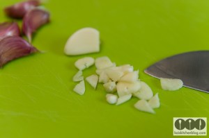Kais Kitchen Blog Spaghetti mit Tomaten und Knoblauch